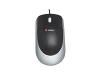 Labtec Wheel Mouse - Mouse - 3 button(s) - wired - PS/2 - black, silver