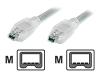 StarTech.com - IEEE 1394 cable - 4 PIN FireWire (M) - 4 PIN FireWire (M) - 1.8 m ( IEEE 1394 ) - transparent