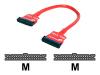 StarTech.com - Floppy cable - 34 PIN IDC (F) - 34 PIN IDC (F) - 0.3 m - moulded, rounded - red