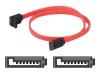 Belkin - Serial ATA / SAS cable - 7 pin Serial ATA - 7 pin Serial ATA - 60 cm - right angle connector - red