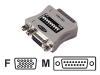 Belkin Mac-VGA Adapter - Display adapter - HD-15 (F) - DB-15 (M)