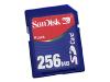 SanDisk - Flash memory card - 256 MB - SD Memory Card