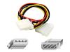 Belkin Drive Power Extension Cable - Power extender - 4 PIN internal power (M) - 4 PIN internal power (F) - 30.5 cm