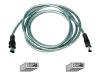 Belkin - IEEE 1394 cable - 6 PIN FireWire (M) - 6 PIN FireWire (M) - 1.8 m ( IEEE 1394 ) - molded - clear