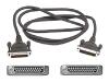 Belkin PRO Series - Serial / parallel cable - DB-25 (M) - DB-25 (M) - 7.6 m - molded, thumbscrews