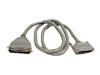 Belkin External SCSI III Fast and Wide Cable with Molded Thumbscrews - SCSI external cable - HD-68 (M) - 50 PIN Centronics (M) - 1.2 m - thumbscrews, stranded