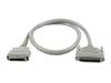Belkin SCSI2/SCSI3 Adapter Cable with Thumbscrews - SCSI external cable - HD-50 (M) - HD-68 (M) - 1.22 m - thumbscrews, stranded