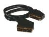 Belkin - Video / audio cable - SCART (M) - SCART (M) - 1.5 m - black