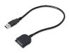 Belkin - USB cable - 4 PIN USB Type A (M) - black