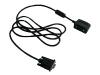 HP - Serial cable - DB-9 (F) - black