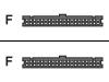 Compaq - IDE / EIDE cable - 40 PIN IDC (F) - 40 PIN IDC (F)