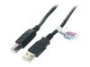 StarTech.com High Speed Certified USB 2.0 - USB cable - 4 PIN USB Type A (M) - 4 PIN USB Type B (M) - 1.8 m ( USB / Hi-Speed USB ) - molded - black