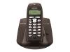 Siemens Gigaset C100 - Cordless phone w/ caller ID - DECT\GAP - espresso