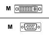 InFocus - Display cable - HD-15 (M) - DVI-I (M) - 2 m