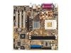 ASUS A7V8X-MX - Motherboard - micro ATX - KM400 - Socket A - UDMA133 - Ethernet - video - 6-channel audio