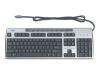 HP Easy Access Keyboard - Keyboard - PS/2 - silver, carbonite
