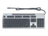 HP Easy Access Keyboard - Keyboard - PS/2 - silver, carbonite - Hungarian
