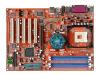 ABIT IS7-M - Motherboard - ATX - i865G - Socket 478 - UDMA100, SATA - Ethernet - video - 6-channel audio