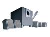 Philips A5.600 Seismic Power 600 - PC multimedia home theatre speaker system - 100 Watt (Total)