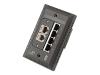 3Com NJ 100 Network Jack - Switch - 4 ports - EN, Fast EN - 10Base-T, 100Base-TX - PoE - panel-mountable