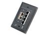 3Com NJ 200 Network Jack - Switch - 4 ports - EN, Fast EN - 10Base-T, 100Base-TX - PoE - panel-mountable