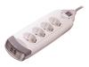 Belkin SurgeMaster Home Series - Surge suppressor - 4 Output Connector(s) - Germany
