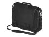 Fellowes Expandable Leather Brief Case - Notebook carrying case - black