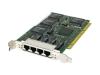 Adaptec Quartet66 ANA-64044LV - Network adapter - PCI 64 - EN, Fast EN - 10Base-T, 100Base-TX - 4 ports