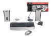 Trust MV5000 Silverline Desk Set - Keyboard - PS/2 - mouse - black, metallic