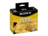 Sony - 3 x DVD-R - 4.7 GB 4x - jewel case - storage media