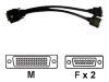 Matrox - Video cable - DB-15 (F) - 60 PIN LFH (M) - 30.5 cm
