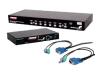 StarTech.com StarView SV831DI with Remote IP Access - KVM switch - PS/2 - 8 ports - 1 local user - 1U external