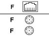 Enterasys - Balun adapter - RJ-45 (F) - BNC (F)
