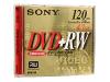 Sony - 2 x DVD+RW - 4.7 GB 2.4x - jewel case - storage media