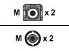 Nortel - Fibre optic cable - SC (M) - ST (M) - 2.7 m - fiber optic