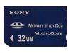 Sony - Flash memory card - 32 MB - MS DUO