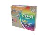 Smart Buy perfect 10 Colored - 10 x CD-R - 700 MB ( 80min ) 48x - black, blue, purple, red, orange - slim jewel case - storage media