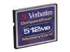 Verbatim - Flash memory card - 512 MB - CompactFlash Card