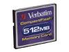 Verbatim - Flash memory card - 512 MB - CompactFlash Card
