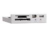 Datafab IR3-USB2 - Card reader ( CF I, CF II, Memory Stick, SD, SM ) - Hi-Speed USB/FireWire