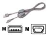 Sony VMC 14UMB2 - Camera synchro cable - USB - 5 pin mini-USB Type B (M) - 4 PIN USB Type A (M) - 1.4 m - violet