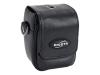 Dicota CamPocket Flash - Case camera - koskin - black