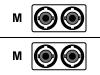 Enterasys - Fibre optic cable - ST multi-mode (M) - ST multi-mode (M) - 1 m - fiber optic