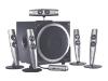 Hercules XPS 5.100 Silver - PC multimedia home theatre speaker system - 90 Watt (Total)