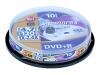 Memorex Professional - 10 x DVD+R - 4.7 GB 2.4x - spindle - storage media