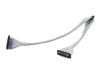 Belkin Round Floppy Dual-Drive Cable - Floppy cable - 34 PIN IDC (F) - 34 PIN IDC (F) - 45.7 cm - rounded - glow in the dark