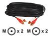 Belkin Gold Series - Audio cable - RCA (M) - RCA (M) - 3 m