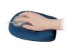 Fellowes Gel Leatherette - Mouse pad with wrist pillow - blue