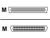 Adaptec - SCSI external cable - 68 PIN VHDCI (M) - 50 PIN Centronics (M) - 1 m