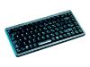 Cherry Slim Line G84-4100 - Keyboard - PS/2, USB - 86 keys - black - Switzerland